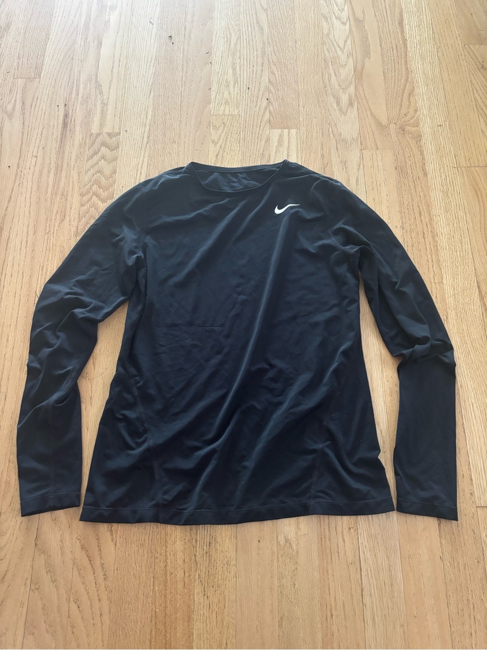 Nike Pro Black Performance Long Sleeve Compression Top